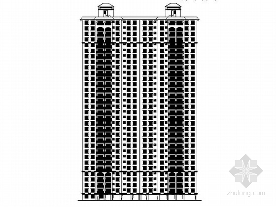 32层住宅楼cad设计图资料下载-[广西]32层现代风格旧房改造住宅楼设计施工图