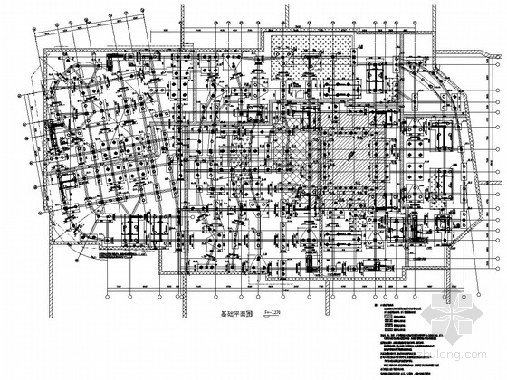 钢混组合板资料下载-[福建]地上八层钢混组合结构大剧院结构施工图