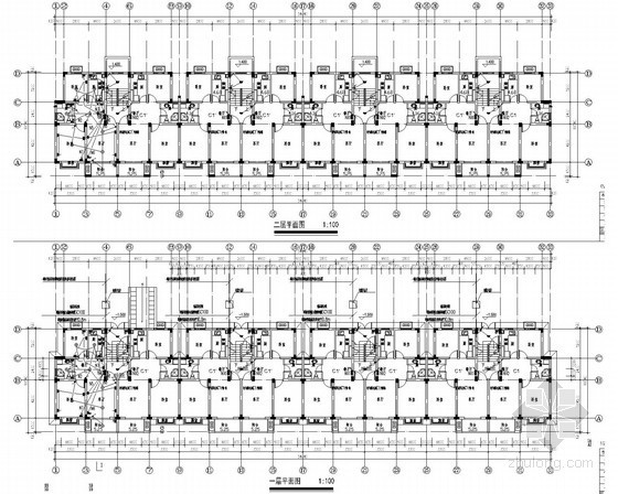 小区多层住宅设计施工图资料下载-[浙江]8栋多层住宅楼电气设计施工图纸（新火规）