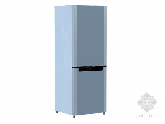 su家电模型资料下载-家庭冰箱3D模型下载