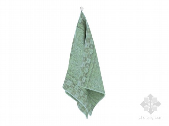 柔软舒适毛巾资料下载-柔软舒适毛巾3D模型下载