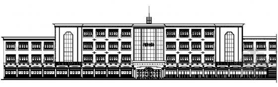 一层村级活动中心效果图资料下载-拉萨某四层活动中心建筑方案图