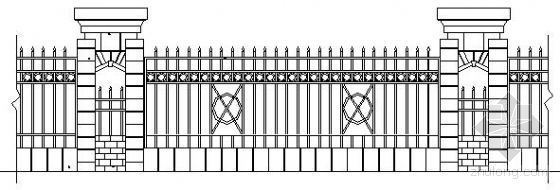 旗台栏杆施工图集资料下载-21种围墙和栏杆施工图集