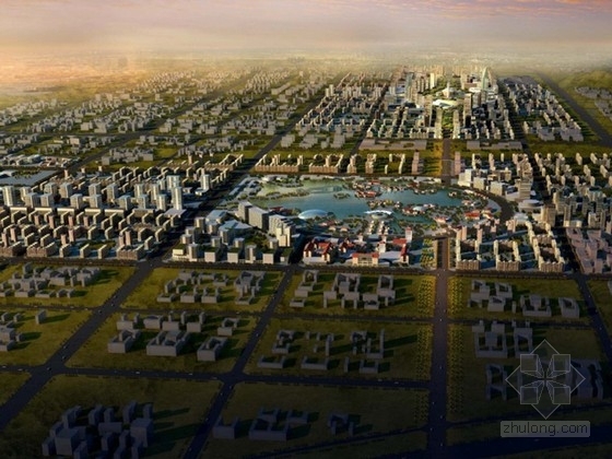 国外城市公共空间设计案例资料下载-[安徽]城市规划及单体设计方案文本（国外知名事务所设计）
