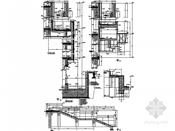 [宁夏]省级博物馆建筑施工图(知名建筑设计院)-省级博物馆建筑施工图大样图