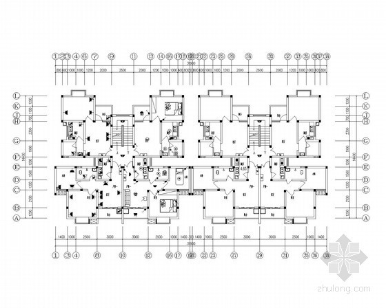 6层住宅施工图图纸资料下载-[重庆]6层住宅楼电气施工图