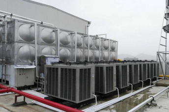 空气源热泵空调热水系统图资料下载-热水工程中热泵及热水管道安装的注意事项