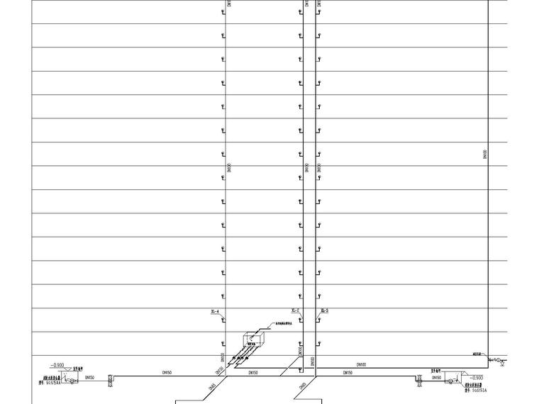 建筑给排水毕业设计答辩资料下载-17层建筑给排水毕业设计（包含生活给水系统、污水系统、废水系统）