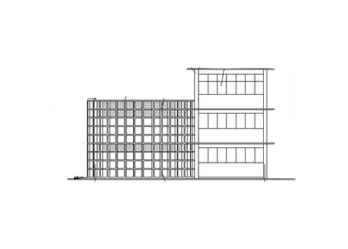 娱乐建筑cad资料下载-某小区多层会所建筑设计方案施工图CAD