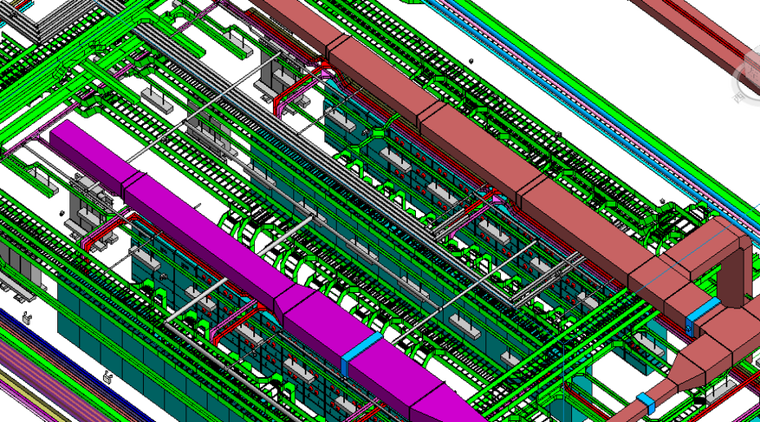 BIM技术分析及项目应用案例展示ppt（图文丰富，共99页）-T3项目BIM模型展示