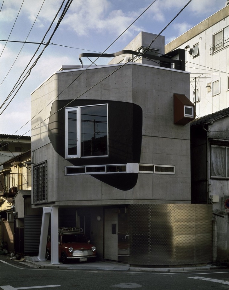 有趣小住宅资料下载-奇特却又有趣的日本住宅