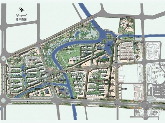 文化商业街区su资料下载-[浙江]城市中心综合商业街区详细规划方案