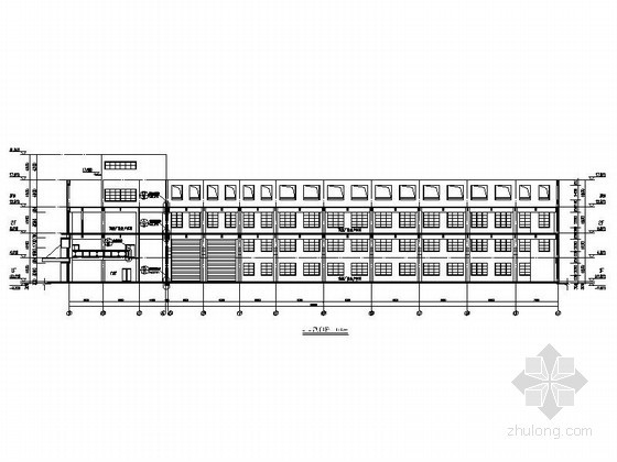 [惠州]某二层厂房建筑施工图- 