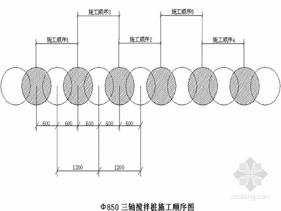 三轴水泥搅拌桩漏水资料下载-新建铁路站房基坑H型钢复合搅拌桩围护结构施工方案