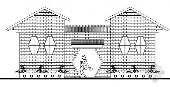 建筑小品方案设计图资料下载-某公共厕所建筑方案设计图