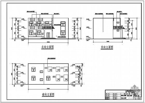 水闸管理房建筑结构施工图资料下载-某水闸管养房全套施工图