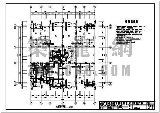 徽派景墙结构施工图资料下载-江景广场结构施工图