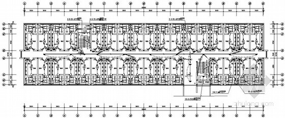 学院宿舍建筑资料下载-职业技术学院宿舍楼电气施工图纸