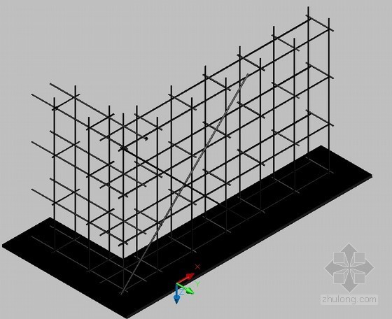 建筑灯饰工程CAD资料下载-建筑模板工程常用工程图例（CAD图）
