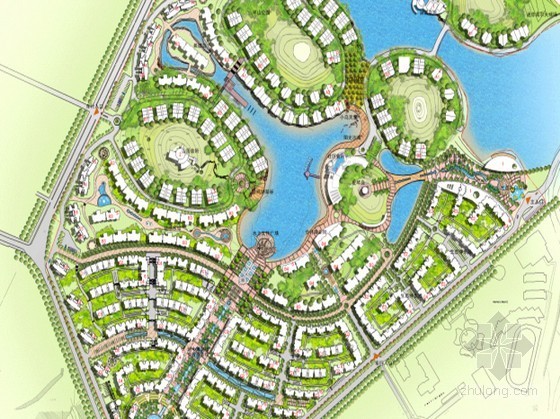 小区规划环境案例资料下载-[广州]某知名设计院设计花城小区规划设计