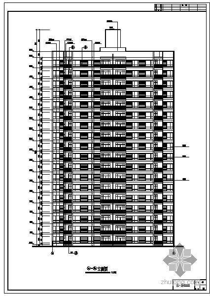 13层建筑结构设计资料下载-某18层住宅建筑结构设计图
