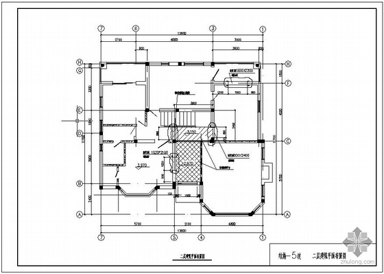 楼梯平台设计图资料下载-某家装钢结构平台设计图