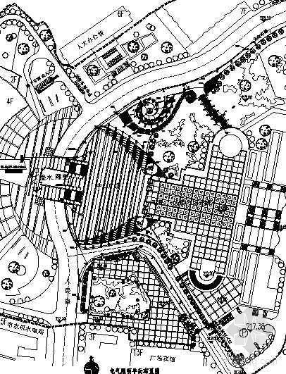 园林广场详图资料下载-[重庆]某广场园林电气详图