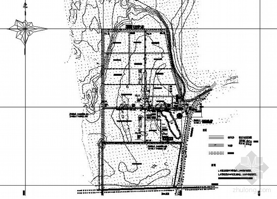 某道路排水设计图纸资料下载-某产业园区道路设计图纸