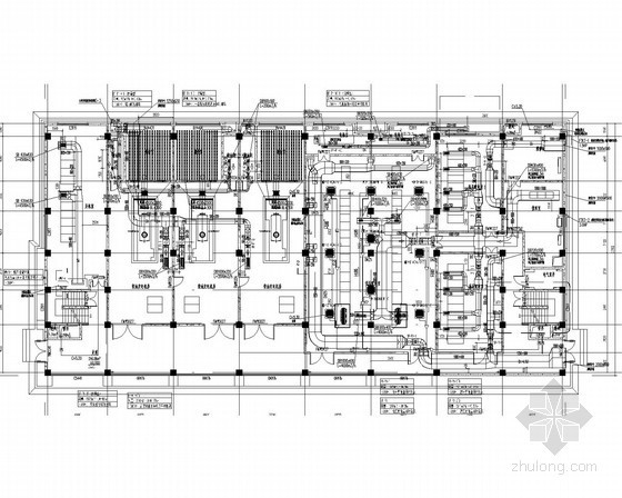 大数据中心建筑施工图资料下载-[云南]数据中心水暖专业全套设计施工图（动力机房 制冷机房）