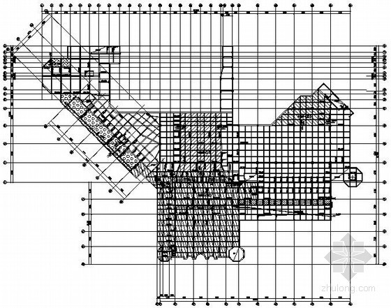 古城楼施工图下载资料下载-[大连]星海湾古城堡酒店结构施工图（20层框剪）