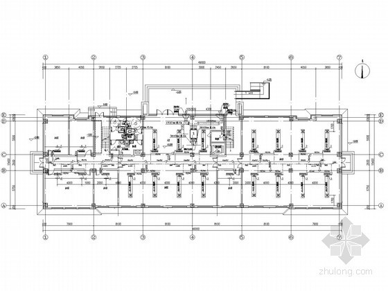 工业安装施工图资料下载-[河北]工业办公用楼空调及地暖系统设计施工图
