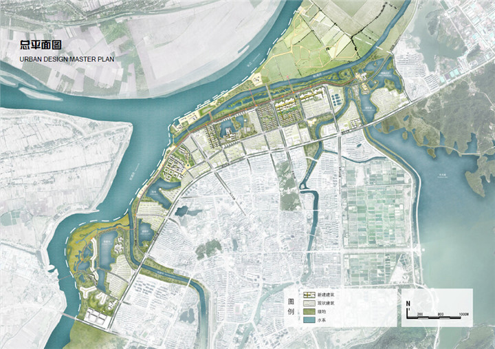 [安徽]诗意滨江城市景观详细规划第二阶段方案（2016最新独家）-总平面图