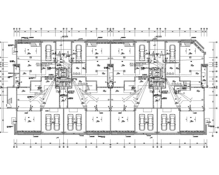 建筑施工图设计航空资料下载-[四川]15万平住宅小区建筑群含商业电气施工图（大院之作）