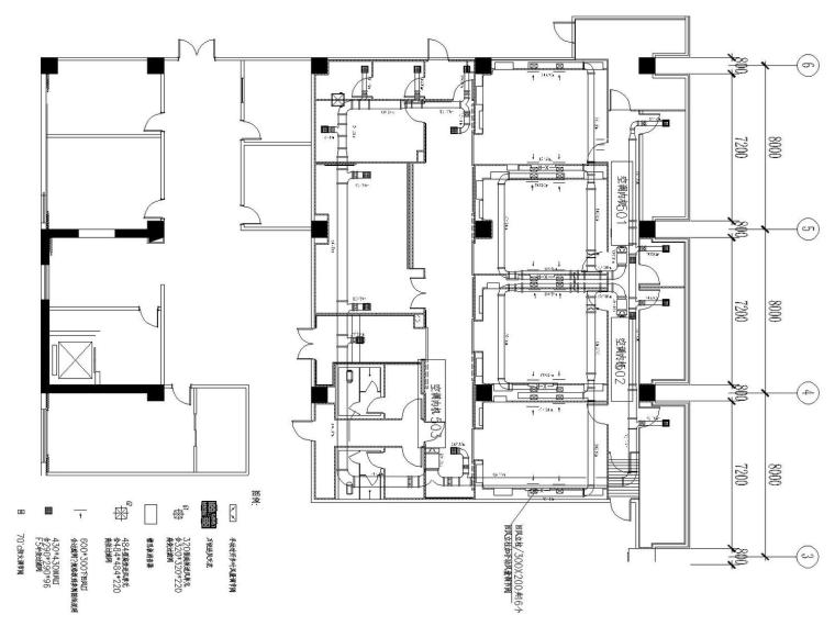 洁净手术室全套施工图资料下载-医院洁净手术室空调通风及防排烟系统设计施工图（洁净设计）