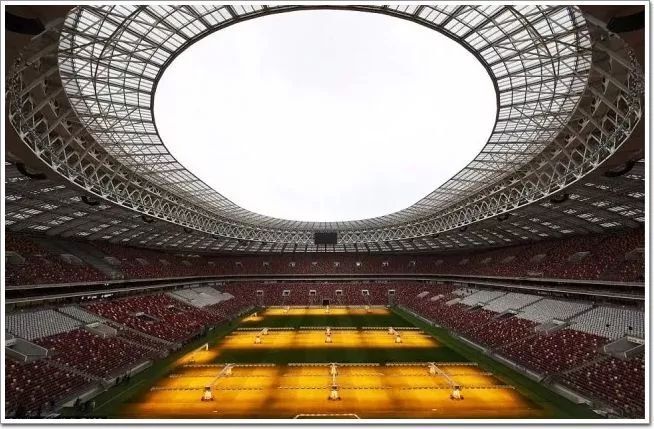 索契冬奥会场馆资料下载-纵览俄罗斯世界杯12座建筑球场
