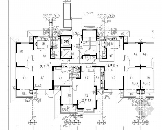 室内消火栓安装节点图资料下载-[山东]高层民住建筑水暖消防施工图