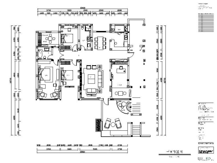 [保定]新中式别墅设计施工图（含效果图和3D模型）