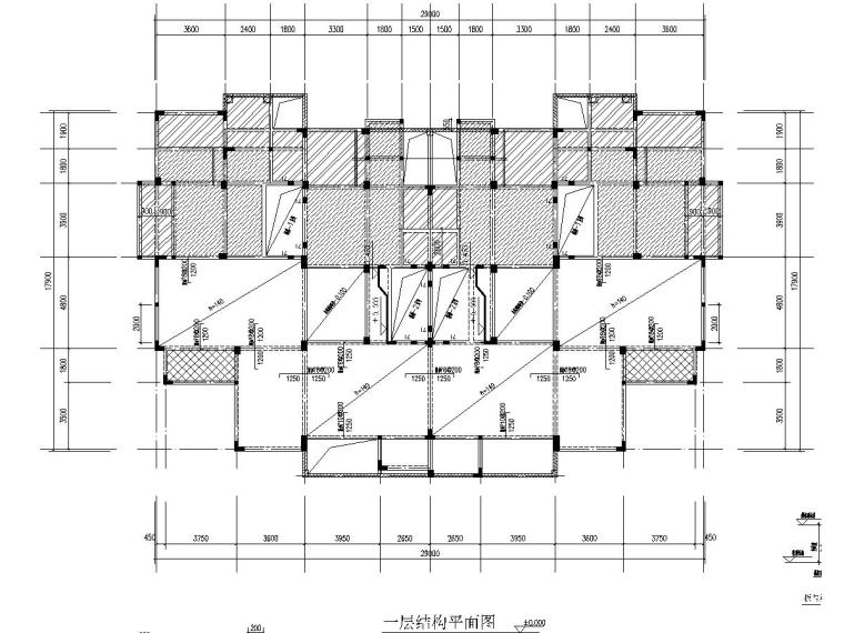 [安徽]三层现浇异形柱框架轻质墙结构住宅楼结构施工图-4.jpg