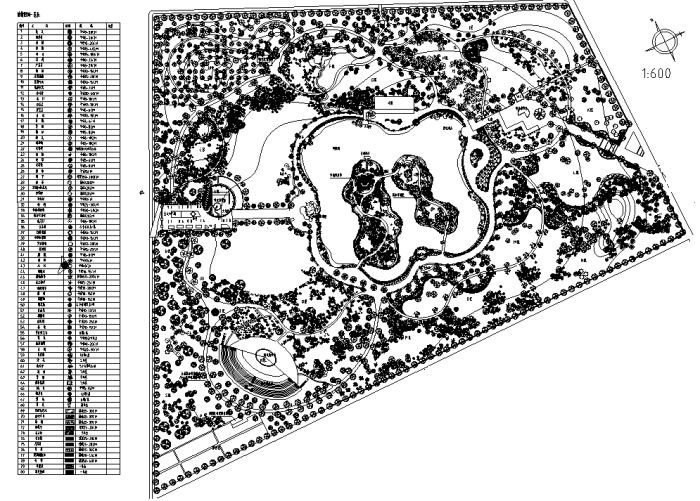 学校小游园景观设计平面图资料下载-园林各类绿地景观设计CAD平面图346套（赠送CAD素材图库）
