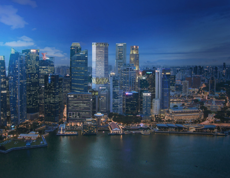 公共花园广场资料下载-新加坡大厦案例