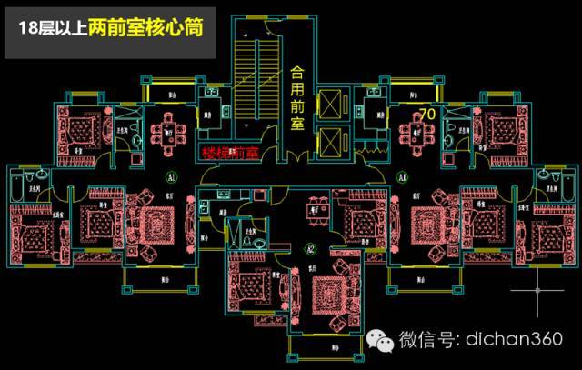 [多图]快收藏!    一梯三户是这样布局的_42