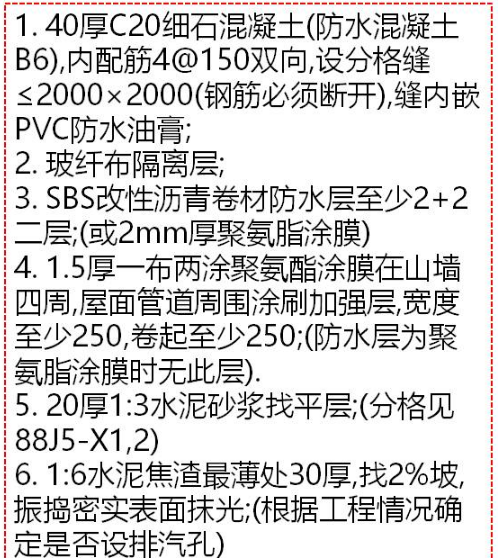 屋面聚氨脂防水涂料资料下载-万科重点部位营造作法『杜绝质量隐患的大招』