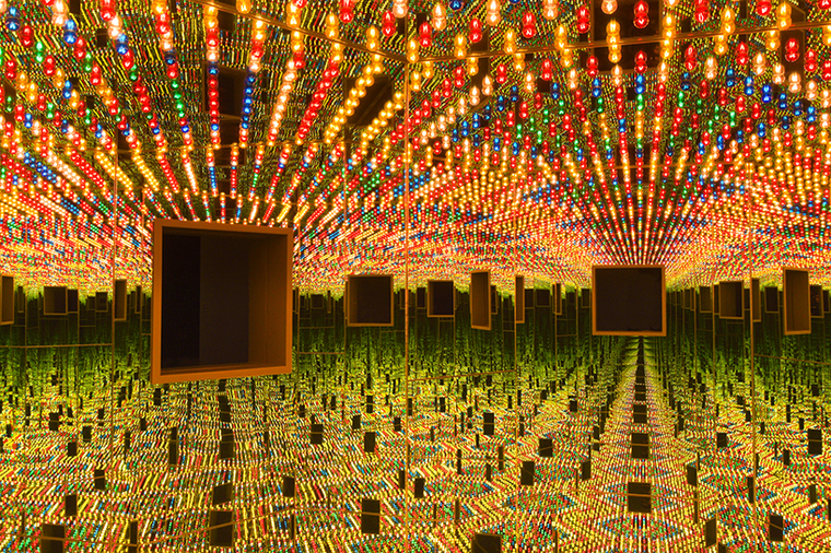 赫希洪博物馆为日本艺术家yayoi kusama举办的一场展览-点击打开原图