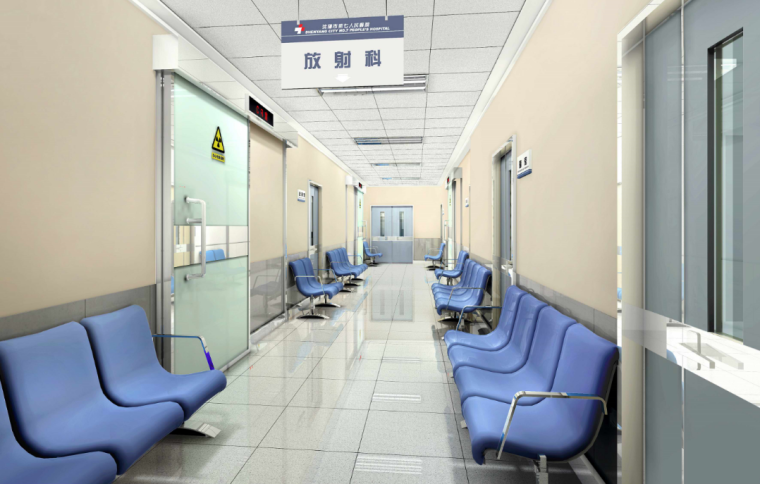 某大型医院七院室内设计装修方案及效果图（20张）-放射科效果图