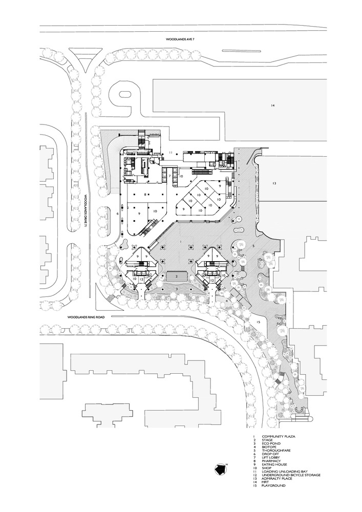 新加坡海军部混合体建筑-1st_storey_plan-001