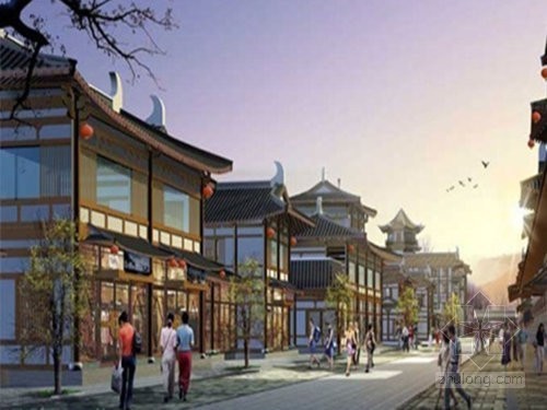二层仿古酒店资料下载-[四川]仿古公共建筑工程监理大纲280页（外装工程、参考价值高）