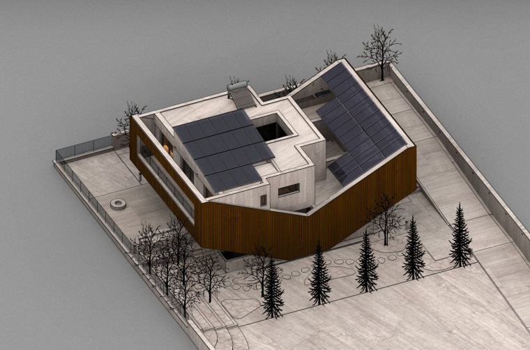 能源自给自足 — V字型生态住宅ECO360_32