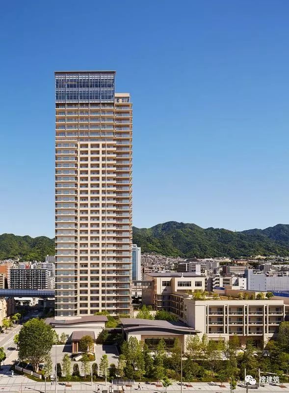 日式公寓模型下载资料下载-日本现代风格的高层公寓