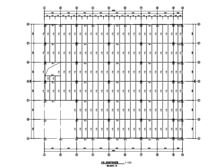 门式钢架夹层资料下载-门式刚架带夹层结构二层厂房建筑结构施工图