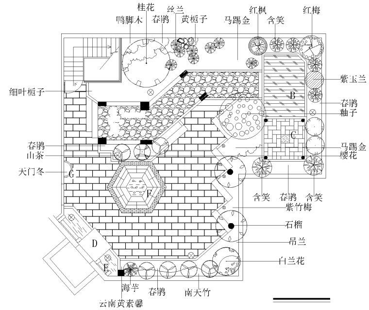 21套屋顶花园CAD施工图（11）-2_看图王